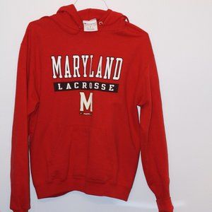 Maryland Lacrosse Red Sweatshirt